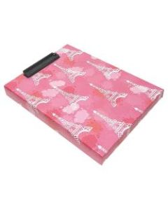 Snap-N-Store Storage Clipboard, 1-3/4in x 12-5/8in, Paris Pink