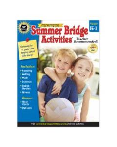 Carson-Dellosa Summer Bridge Activities Workbook, Grades K-1