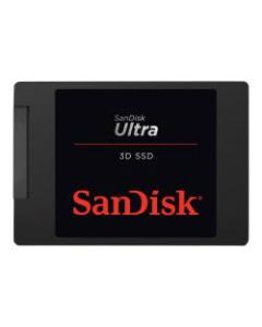 SanDisk Ultra 3D - Solid state drive - 1 TB - internal - 2.5in - SATA 6Gb/s