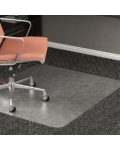 Realspace All-Pile Studded Chair Mat, 36in x 48in, Clear