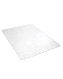 Realspace Hard Floor Chair Mat, Rectangular, 36in x 48in, Clear