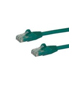 StarTech.com 100ft CAT6 Ethernet Cable - Green Snagless Gigabit CAT 6 Wire