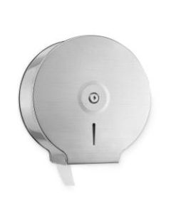 Alpine Jumbo Toilet Tissue Dispenser, 9-13/16inH x 9-13/16inW x 4-1/2inD, Stainless Steel