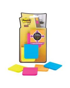 Post-it Notes Super Sticky Full Stick Notes, 2in x 2in, Rio De Janeiro, Pack Of 8 Pads