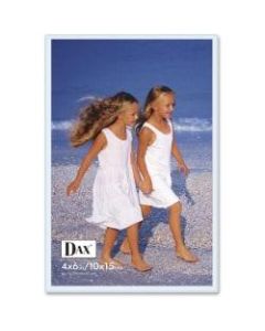 Dax Magnetic Hook/Loop Cubicle Frame, 4in x 6in, Clear