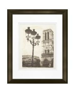 Timeless Frames Marren Espresso-Framed Landscape Artwork, 11in x 14in, Notre Dame