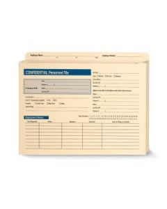 ComplyRight Expandable Confidential Personnel Files, 12in x 9 1/2in x 1 1/2in, Pack Of 25