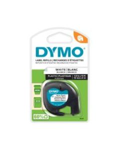 DYMO LT 91331 Black-On-White Tape, 0.5in x 13ft
