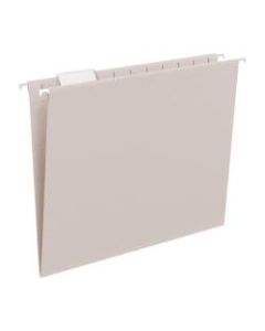 Smead Hanging File Folders, Letter Size, Gray, Box Of 25 Folders