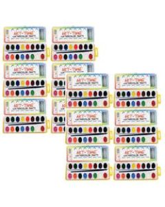 Sargent Art Art-Time Watercolor Paint Sets, 16 Assorted Colors, Pack Of 12 Sets