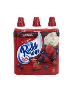 Reddi Wip Original Whipped Topping, 15 Oz, Pack Of 3 Cans
