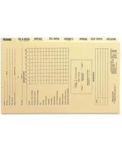 Smead Pressboard Mortgage Folders, 14 3/8in x 9in, Manila, Box Of 12 Folders
