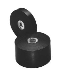 3M 130C Linerless Electrical Tape, 1.5in x 30ft, Black, Case Of 12