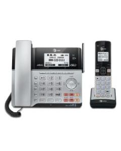 AT&T TL86103 DECT 6.0 2-Line Corded/Cordless Phone System With Bluetooth Connect To Cell