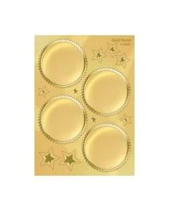 TREND Gold Burst Award Seals Stickers, Pack Of 32