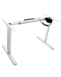 Mount-It! MI-7980W Electric Standing Desk Frame With Controller, White