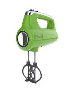 Black & Decker Helix Performance Premium Hand Mixer, Green - 250 W - Lime