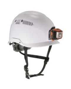 Ergodyne Skullerz 8975LED Class C Safety Helmet With LED Light, White