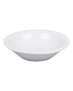QM Fruit Bowls, 4 Oz, 5in, White/Air Force Logo, Pack Of 24 Bowls