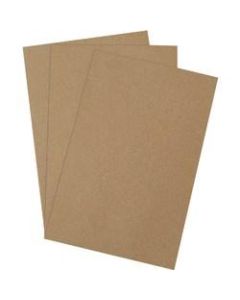 Office Depot Brand Chipboard Pads, 12in x 18in, 100% Recycled, Kraft, Case Of 420