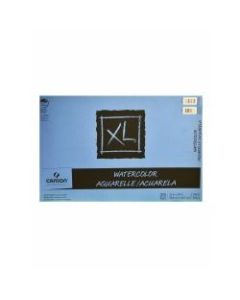 Canson XL Watercolor Pads, 12in x 18in, 30 Sheets Per Pad, Pack Of 2 Pads