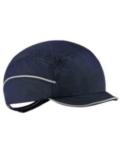 Ergodyne Skullerz 8955 Lightweight Bump Cap Hat, Micro Brim, Navy