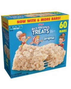 Kelloggs Rice Krispies Treats Original Bars, 0.78 Oz, Box Of 60