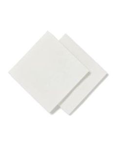 Medline Deluxe Dry Disposable Washcloths, 12 1/2in x 13in, White, Pack Of 90 Washcloths, Case Of 12 Packs