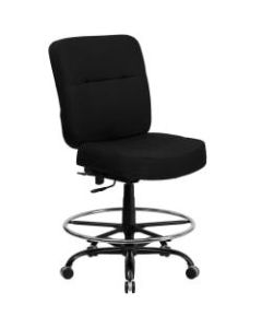 Flash Furniture Hercules Big And Tall Drafting Chair, Black