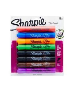 Sharpie Flip Chart Markers, Assorted, Pack Of 8