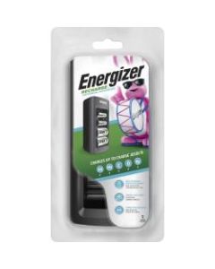 Energizer Family Size NiMH Battery Charger - 3 / Carton - 7 Hour ChargingAA, AAA, C, D, 9V