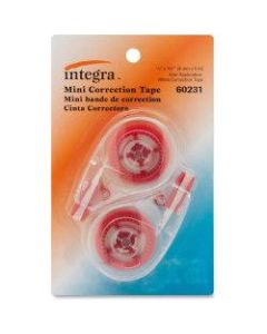 Integra Resist Tear Correction Tape - 0.20in Width x 16.40 ft LengthSmoke Dispenser - Tear Resistant - 2 / Pack - Smoke