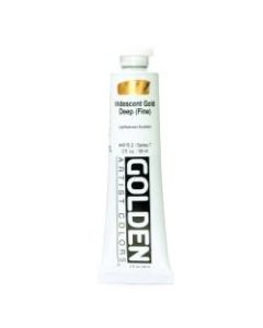 Golden Acrylic Paint, 2 Oz, Iridescent Gold Deep
