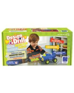 Educational Insight Design & Drill Power Play Vehicles Monster Truck Set, Multicolor, Grades Pre-K - 1