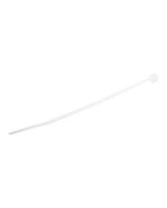 StarTech.com 1000 Pack 4in Cable Ties - White Small Nylon/Plastic Zip Ties Adjustable Network Cable Wraps UL TAA