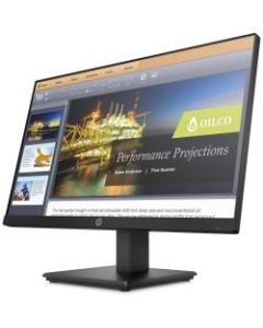 HP P224 21.5in Full HD LED LCD Monitor - 16:9 - Black - 22in Class - Vertical Alignment (VA) - 1920 x 1080 - 250 Nit - 5 ms GTG - 60 Hz Refresh Rate - HDMI - VGA - DisplayPort