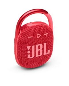 JBL CLIP 4 Ultra-Portable Waterproof Speaker, Red