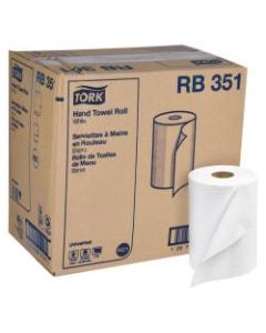 Tork Universal 1-Ply Hardwound Paper Towels, 350ft Per Roll, Pack Of 12 Rolls