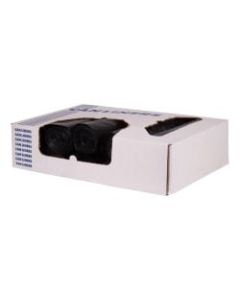 Heritage Low-Density Can Liners, 1.2-mil, 33 Gallons, 39in x 33in, Black, 25 Liners Per Box, Case Of 4 Boxes
