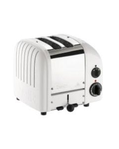 Dualit NewGen Extra-Wide-Slot Toaster, 2-Slice, White