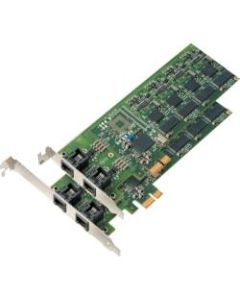 Mainpine IQ Express RF5124 Intelligent Fax Board - 8 Communication Lines - Analog - Super G3 - PCI Express x1