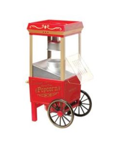 Nostalgia 12-Cup Hot Air Popcorn Maker, Red