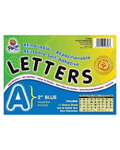 Pacon Self-Adhesive Letters, 2in, Blue, Pack Of 159
