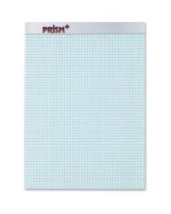 TOPS Prism Perforated Pads, 8 1/2in x 11 3/4in, Quadrille Ruled, 50 Sheets, Blue, Pack of 12 Pads