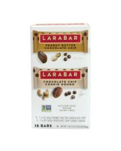 Larabar Fruit And Nut Bars, 2 Lb, Box Of 18, Assorted
