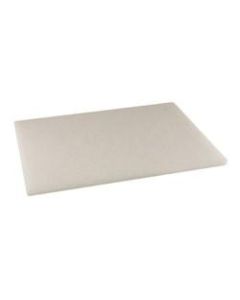 Winco Plastic Cutting Board, 1/2inH x 15inW x 20inD, White