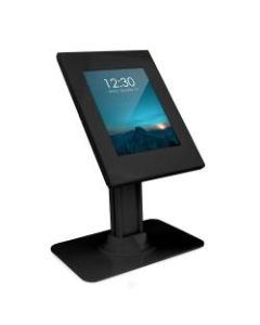 Mount-It MI-3771B Secure iPad Countertop Stand, 18inH x 11-13/16inW x 7-13/16inD, Black