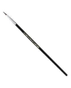Charles Leonard Camel Hair Paintbrushes, #2, Round Bristle, Camel Hair, Pack Of 12