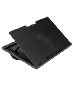 Mind Reader Adjustable 8-Position Laptop Desk, 2 3/16inH x 14 3/4inW x 11 1/4inD, Black