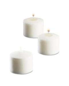 Sterno Food Warmer Votive Candles, 1 3/8inH x 1 1/2inW x 1 1/2inD, White, Pack Of 288 Candles